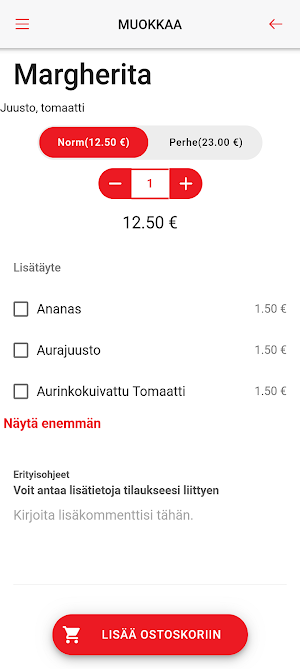 Sofram Ravintola Screenshot 2