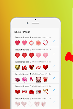 New Love Stickers 2021 ❤️ WAStickerApps Love Screenshot 1