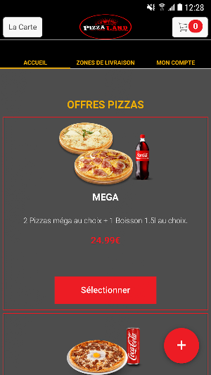 Pizza Land Louviers Screenshot 2