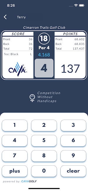 cayagolf Screenshot 1