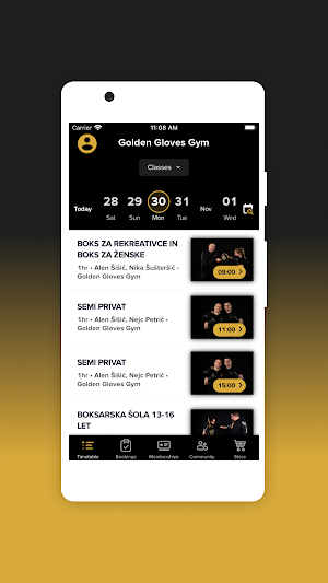 GOLDEN GLOVES GYM Screenshot 2