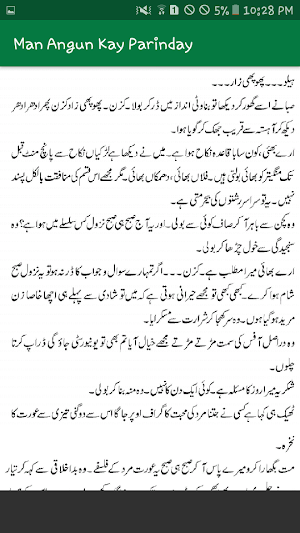 Man Angun Kay Parinday by Riffat Siraj- Urdu Novel Screenshot 2