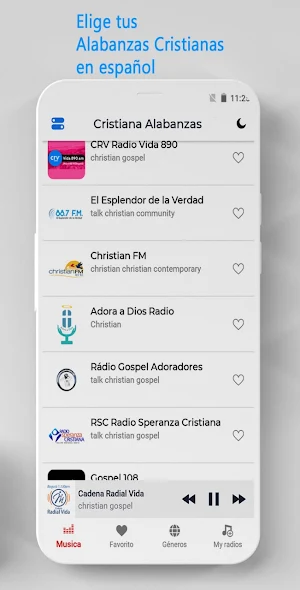Musica Cristiana Alabanzas Screenshot 2