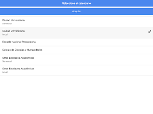 Agenda Escolar UNAM Screenshot 3