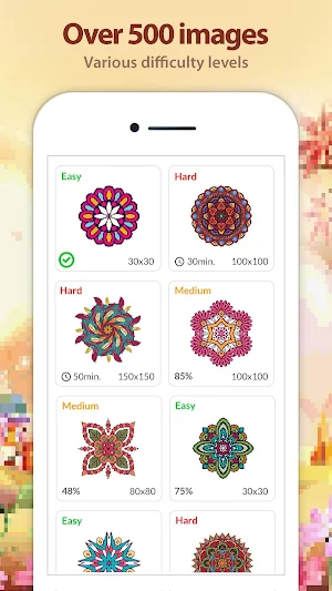 Mandala Color by Number: Coloring Book for Adults Screenshot 0