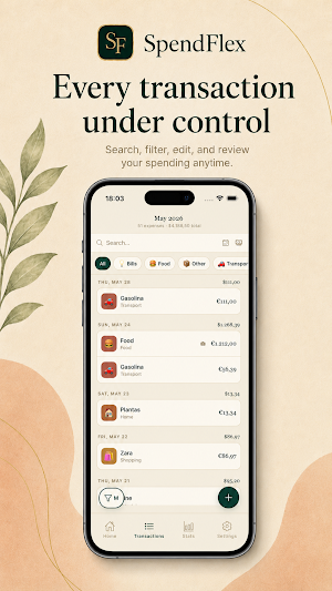 SpendFlex Screenshot 2
