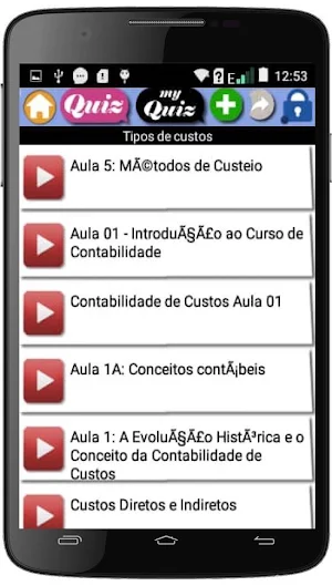 Curso de Contabilidade de Custos Screenshot 0