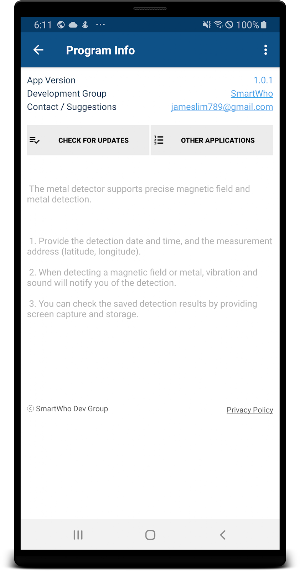 Magnetic Field Meter Screenshot 3