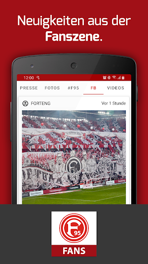 Fortuna Düsseldorf Fans Screenshot 2