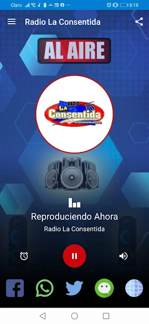 Radio La Consentida Screenshot 1