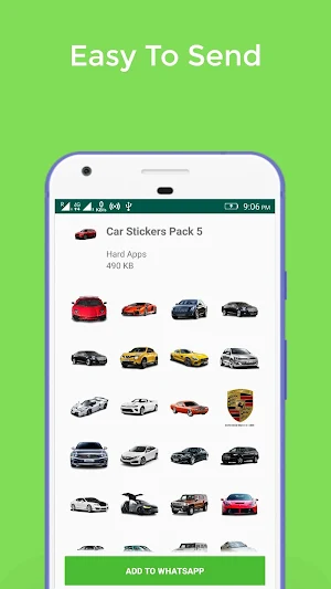 Car Stickers For Whatsapp Screenshot 2