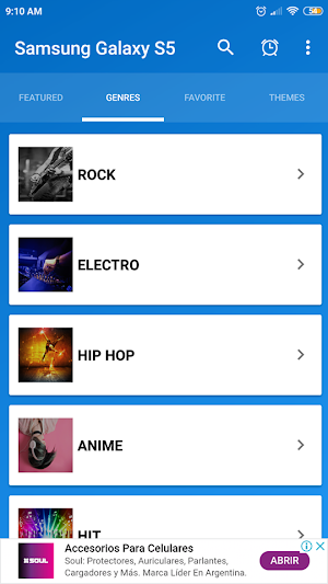 Radio for Samsung Galaxy S5 Screenshot 1