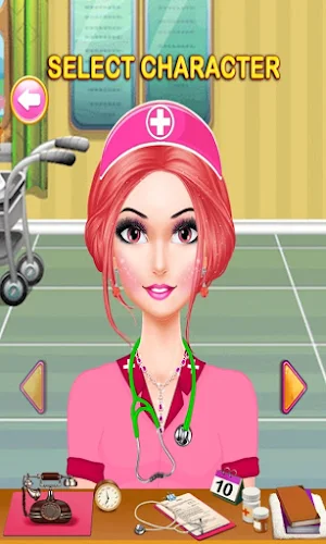Beautiful Nurse Dress Up & Makeup Girl Screenshot 0