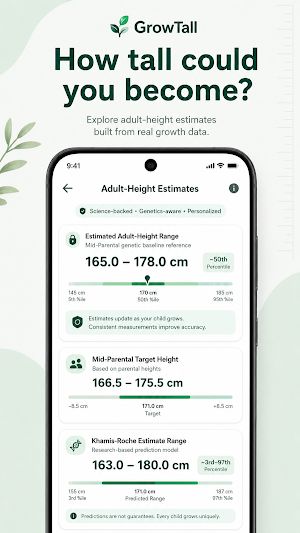 GrowTall: Height Tracker Screenshot 3