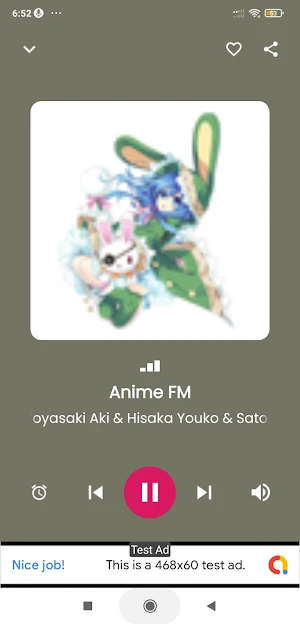 Anime Radio Over World Screenshot 3