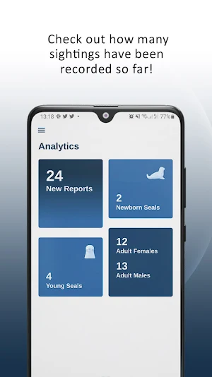 Saw-a-Seal: Seal sighting tool Screenshot 2