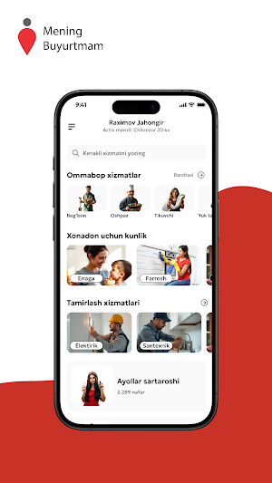 Mening Buyurtmam Screenshot 3