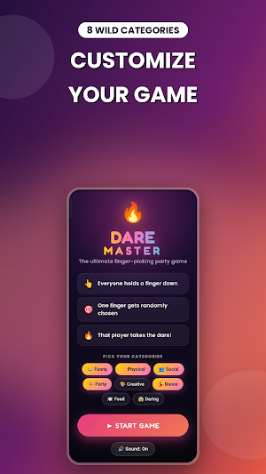 Dare Generator - Truth or Dare Screenshot 1