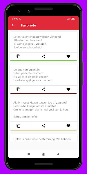 fijne valentijnsdag SMS 2022 Screenshot 0