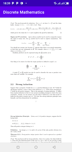 Discrete Mathematics Screenshot 3
