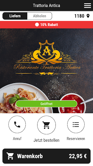 Trattoria Antica Screenshot 0