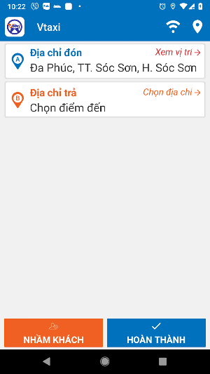 Lái xe Vtaxi Screenshot 3