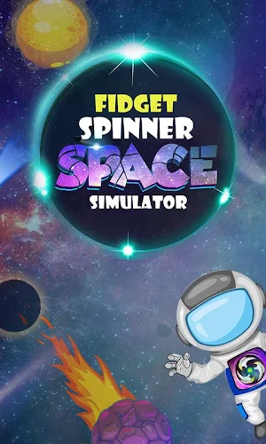 Fidget Spinner : Space Simulat Screenshot 0