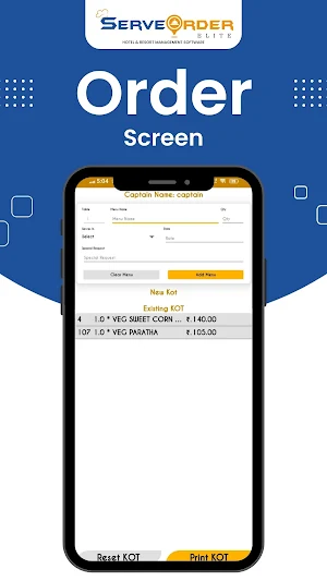 Serve Order Elite Screenshot 0