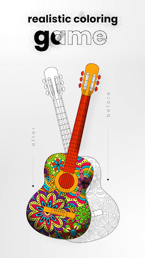 Coloring Game, Paint by Number Screenshot 1