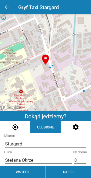 Gryf Taxi Stargard Screenshot 0
