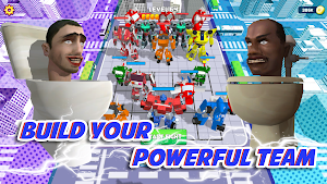 Merge Toilet Robot Monster Screenshot 1