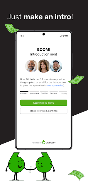Blabber Referrals Screenshot 3