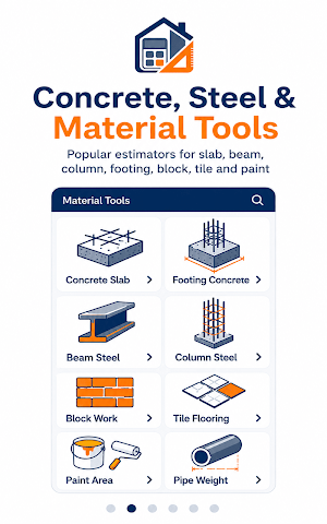 Construction Calculator Screenshot 3