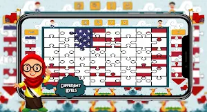 Flags Puzzle Screenshot 3