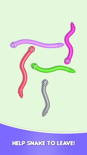Snake Tangle Knot : Worm Zone Screenshot 0