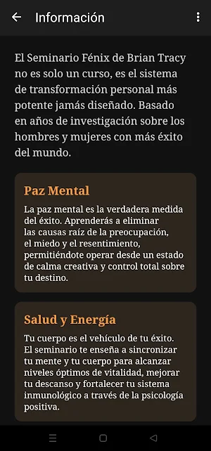 Seminario Fénix Screenshot 1