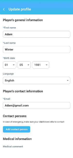Sportlyzer Player Screenshot 0