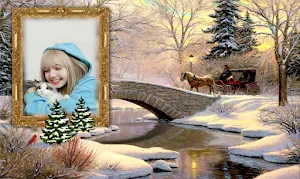 Winter Photo Frame Screenshot 0