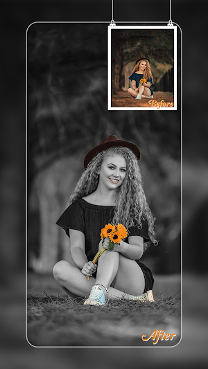 Black and White Photo Editor Screenshot 2