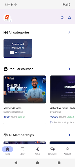 Codestratz Bschool Screenshot 2