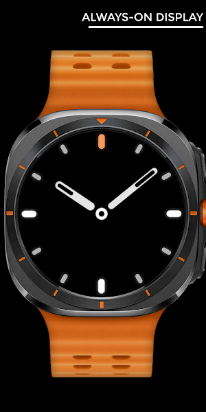 Night 04A - Analog Watch Face Screenshot 2