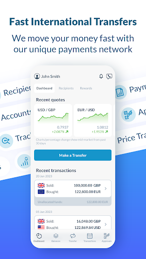 CurrencyTransfer Screenshot 1