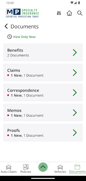 MP Specialty Insurance Screenshot 2