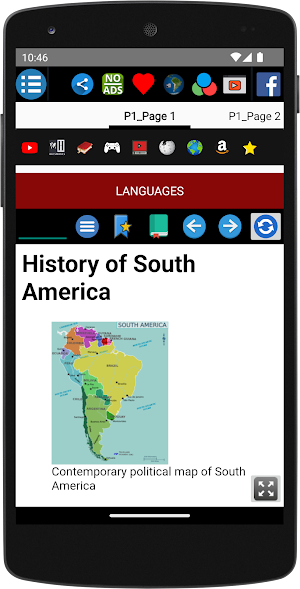 History of South America Screenshot 1