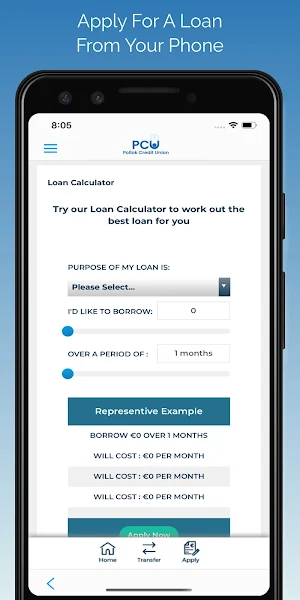 Pollok Credit Union Screenshot 2
