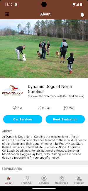 Dynamic Dogs NC Screenshot 0