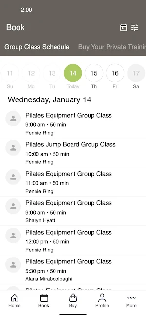 713 Pilates Screenshot 1