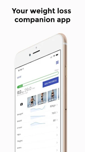WeightWonder Screenshot 1