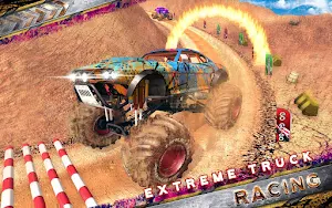 Monster Truck Racing Car Game Screenshot 3