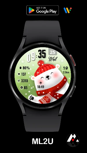 ML2U 163 Watch Face Screenshot 2